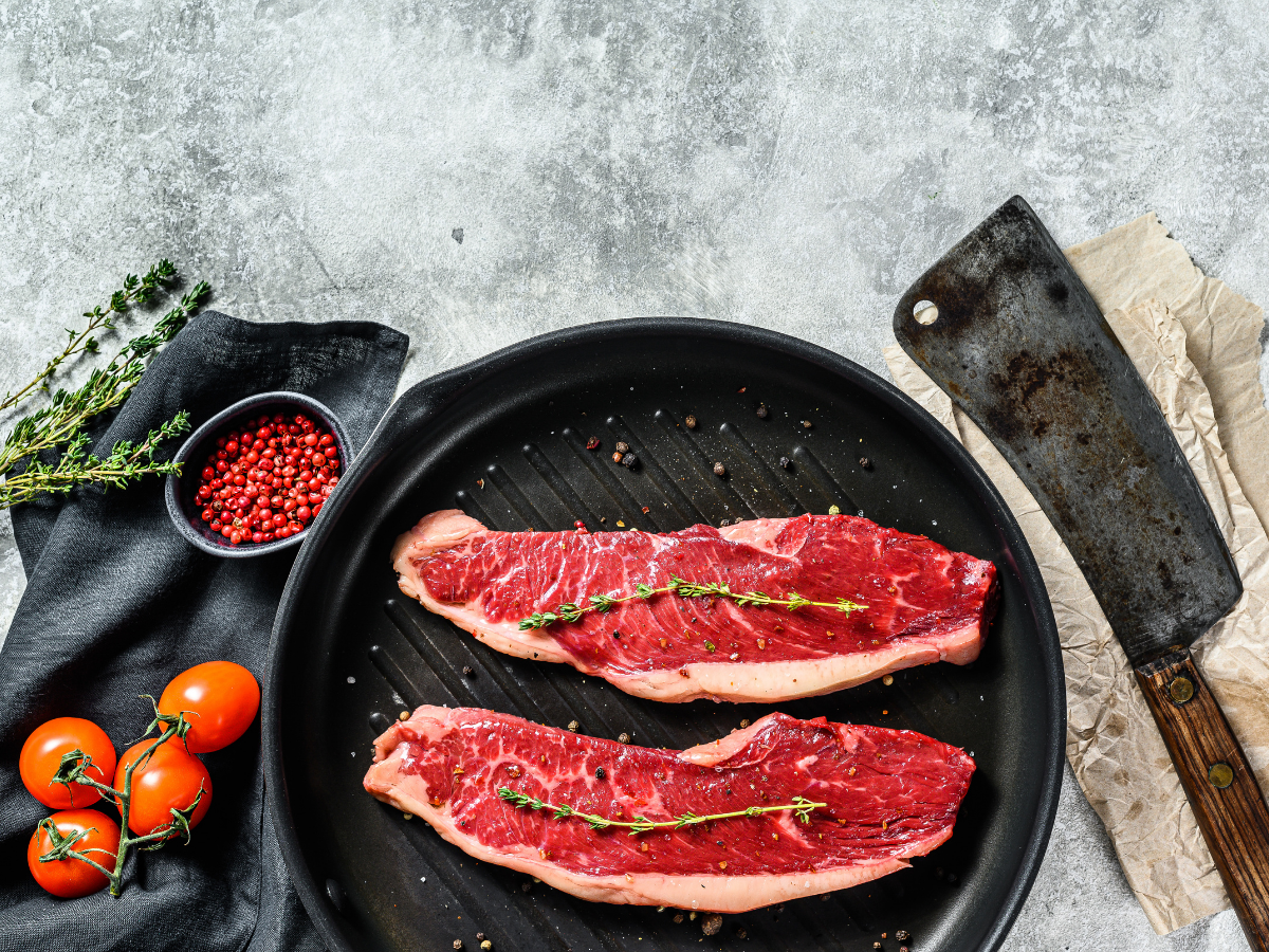 SilverFern® Grass Fed Free Range Angus Beef Striploin Steak